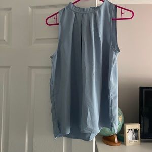 Vince Camuto high neck light blue shirt size S perfect condition